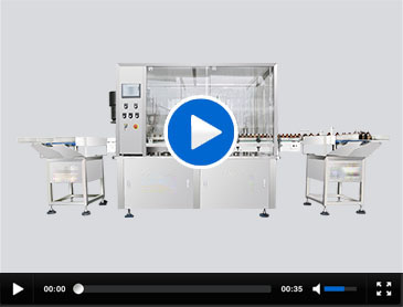 全自動液體灌裝旋蓋一體機(jī)視頻